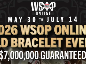 2026 WSOP Online Bracelet Series Sticks to 30 Events, Boosts Guarantees to $7,000,000