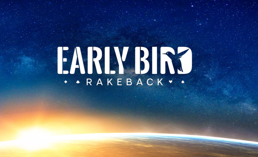 888poker Launches Early Bird Rakeback Promotion