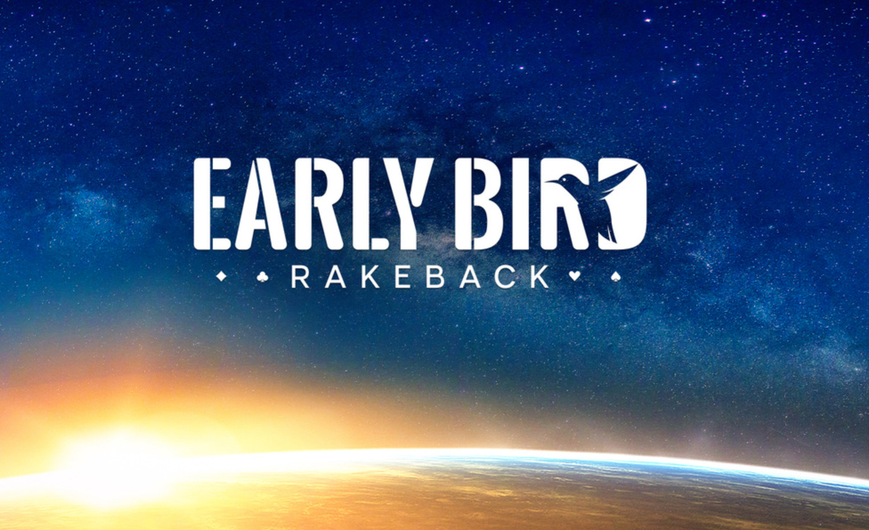 888poker Awarding Extra Rakeback to Tournament Players with Early Bird Promotion