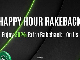 Happy Hour Rakeback Promo Returns to 888 for Another Week