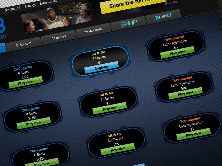 New Online Poker Platform from 888 Announced