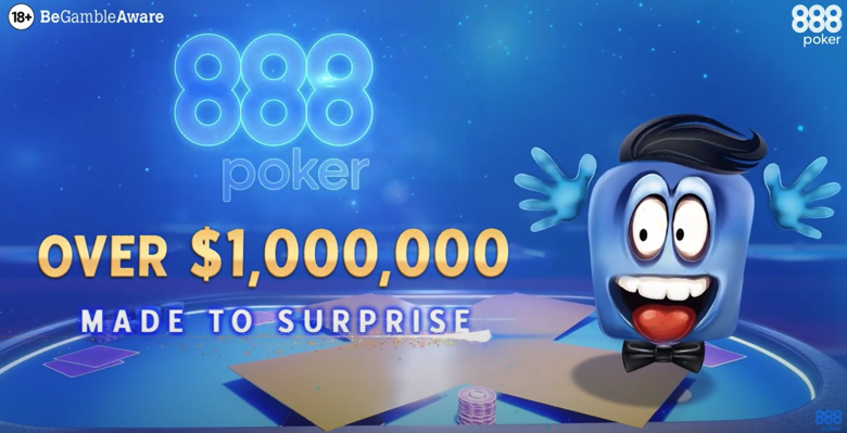 More Than $1,000,000 Up for Grabs in 888poker's Sir Prize Promotion