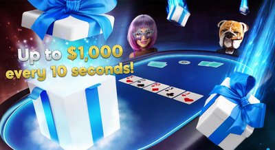 888poker is Dropping Gifts Every Ten Seconds as Made To Play Push Continues