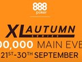 Last Call for the 888poker XL Autumn Series Main Event: Get in on the Action This Weekend
