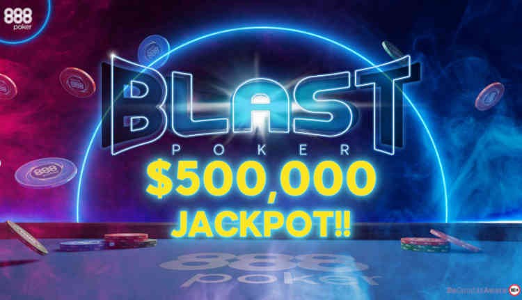Three Lucky Players Share $500k BLAST Jackpot on 888poker