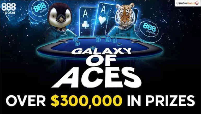 Get on an Unforgettable Space Journey with 888poker Galaxy of Aces