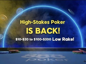 High Stakes Returns to 888 Online Cash Game Tables