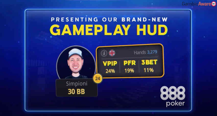 888poker Moves to Level the Playing Field With Its Brand New Integrated HUD