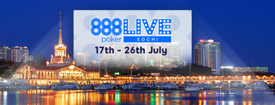 888Poker's First Live Tour in 2021 to Return in Sochi in July