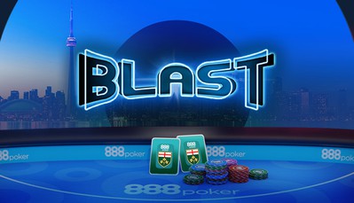 A lucky poker player in Ontario won $140,000 playing 888poker BLAST.