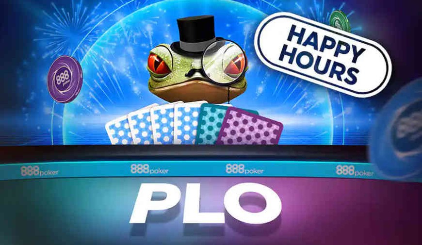 Play PLO at 888poker This Week & Get 30% of Your Rake Back During Happy Hours - Happy Hours are back across all PLO tables at 888poker this week, giving you a chance to get 30% rakeback and boost your win rate. Play PLO at 888poker This Week & Get 30% of Your Rake Back During Happy Hours