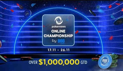 The PokerNews Online Championship Returns to 888poker With $1M+ in Guarantees