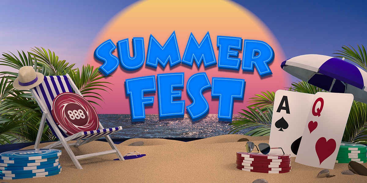888poker Rolls Out Summer Fest Featuring $8,000 in Prizes & Live Event Packages