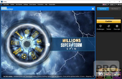 888poker Unveils First Big Promotion of the Year: Millions Superstorm