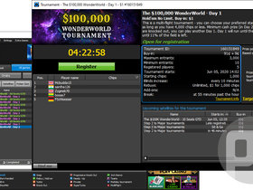 888poker Launches $1 Buy-in, $100,000 Guaranteed Tournament “WonderWorld”