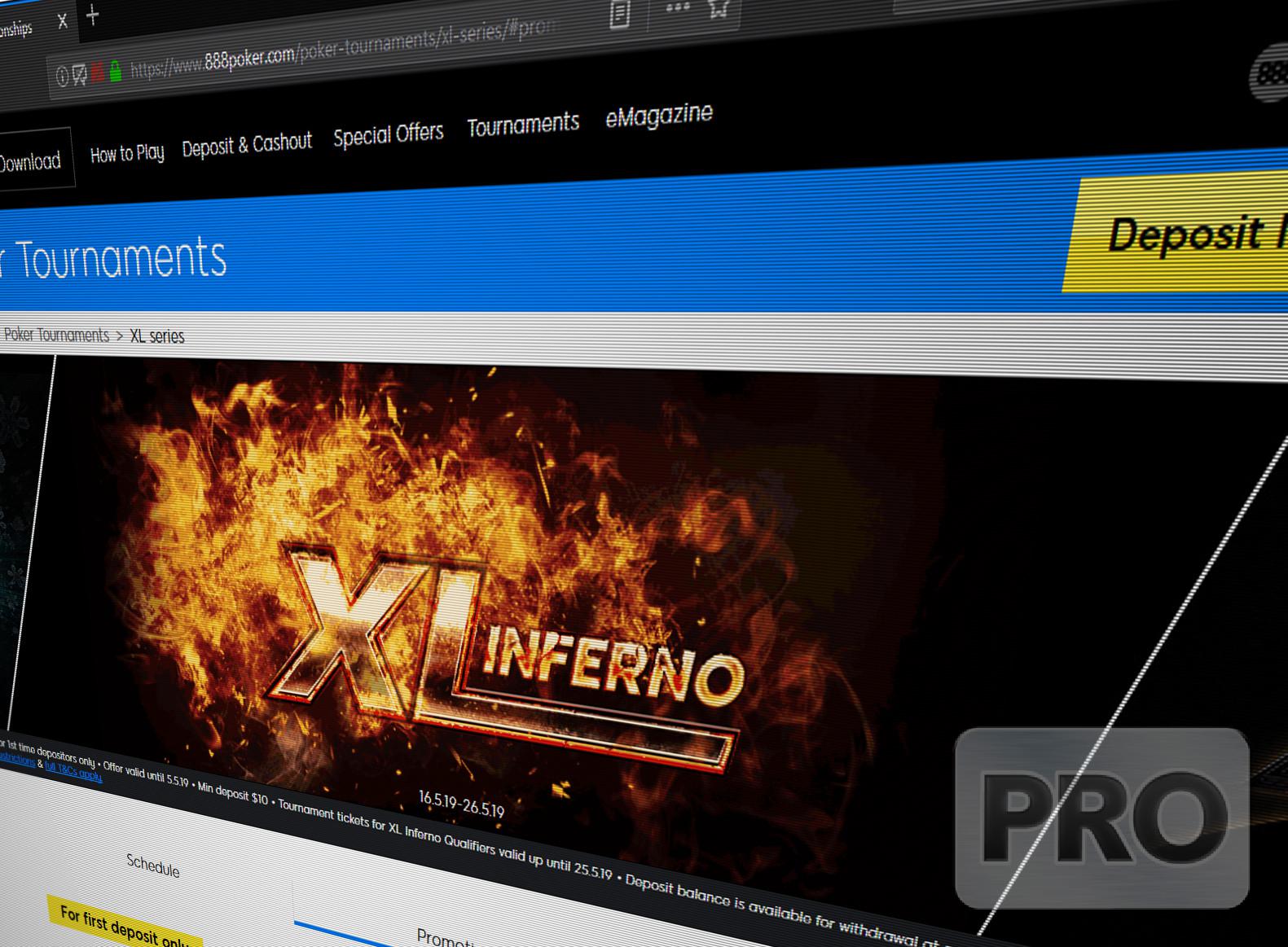 XL Inferno is set to return in May for eleven days, with a guaranteed prize pool of $1.4 million over 34 tournaments. XL Inferno is set to return in May for eleven days, with a guaranteed prize pool of $1.4 million over 34 tournaments.