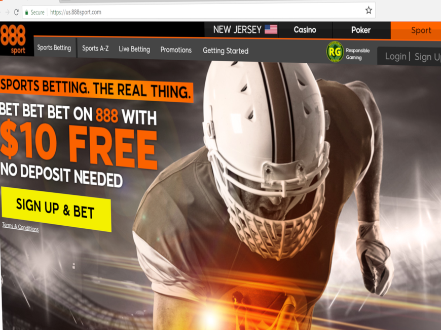 could patereson new jersey use draftking sportsbook