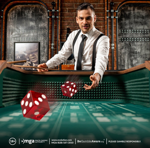 best live dealer casino games craps table evolution gaming betmgm casino ontario