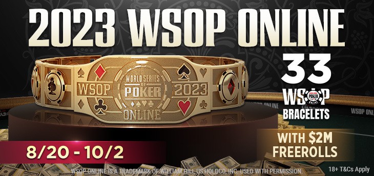 GGPoker WSOP Online 2023: 33 Bracelets, $25M Main Event, $60M in Guarantees