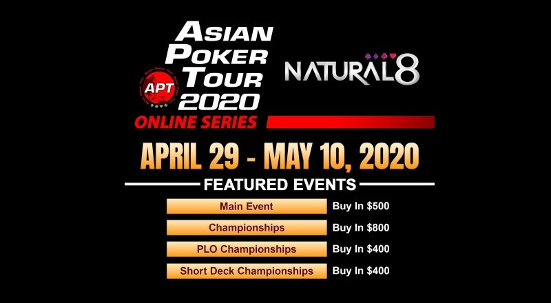 GGPoker's Natural8 to Host Asian Poker Tour Online