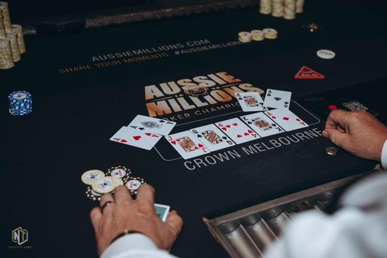 The 2019 Aussie Millions continues its hot run from the previous year as its Main Event once again drew a record-breaking field with 822 players across the three starting flights. The 2019 Aussie Millions continues its hot run from the previous year as its Main Event once again drew a record-breaking field with 822 players across the three starting flights.
