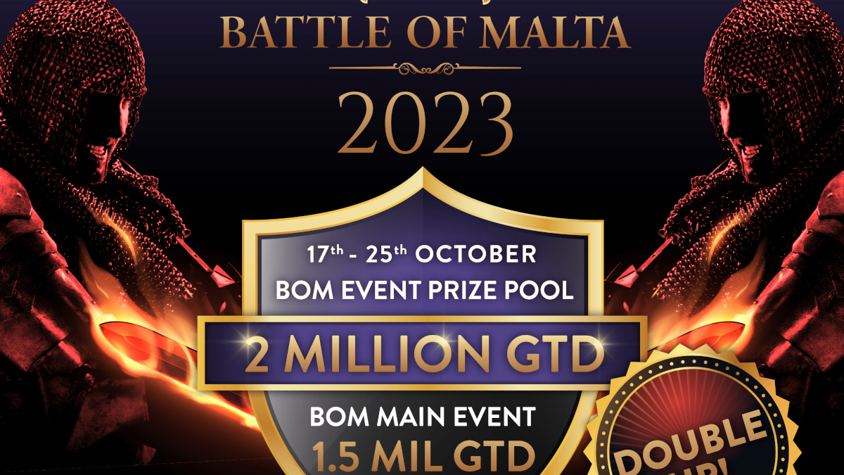 HISTORY: BOM HISTORIC POKER TOURNAMENT – Battle Of Malta