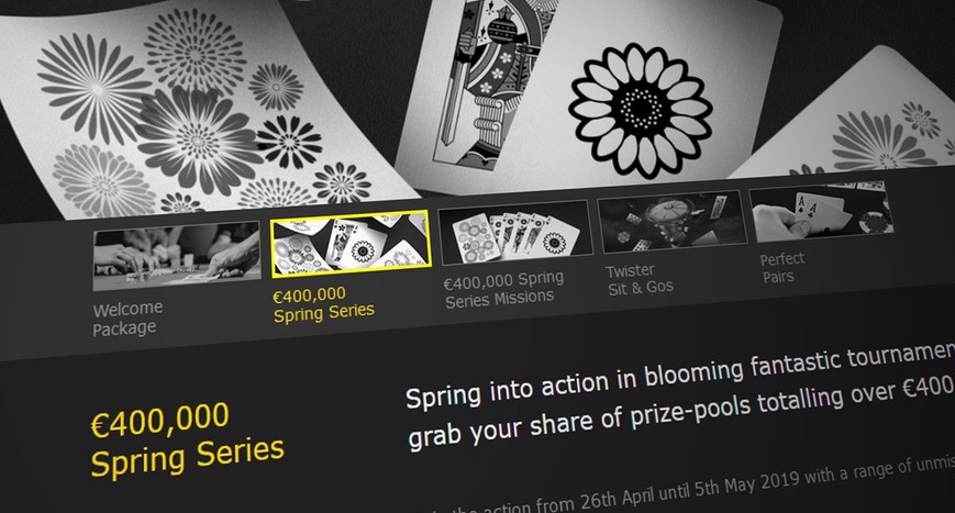 iPoker Enters the Fray with €400,000 Spring Series