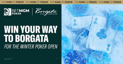 BetMGM Poker to Run Exclusive Satellites to Borgata Poker Winter Open