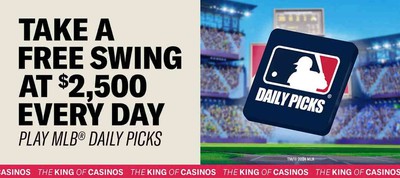 Take a Shot at a Free BetMGM Casino Bonus up to $2,500 With MLB Daily Picks