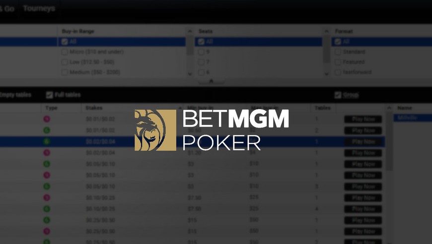 In Step Towards Multi-State Online Poker, BetMGM Upgrades NJ