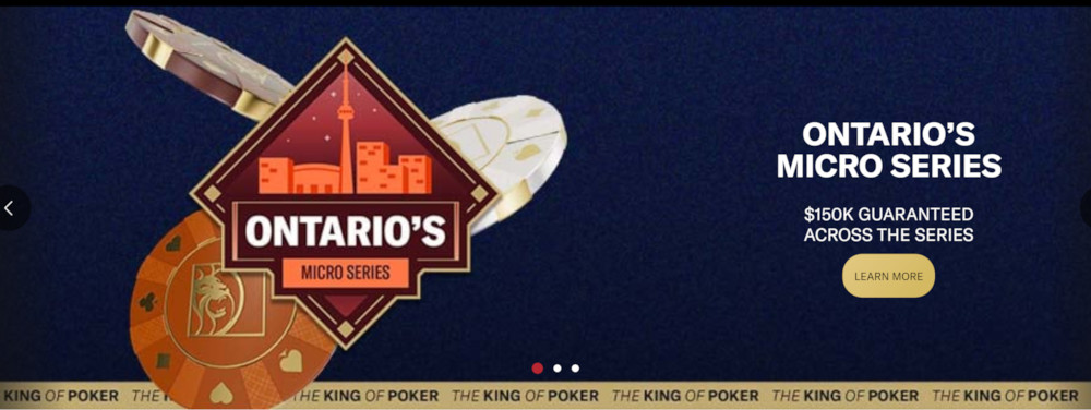Join BetMGM Poker Ontario Micro Series – 0,000 in Prizes Guaranteed