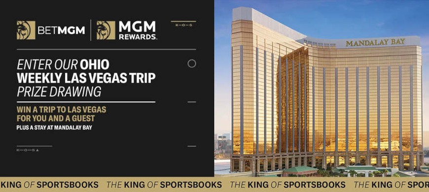 Las Vegas Trips up for Grabs at BetMGM Sportsbook Ohio