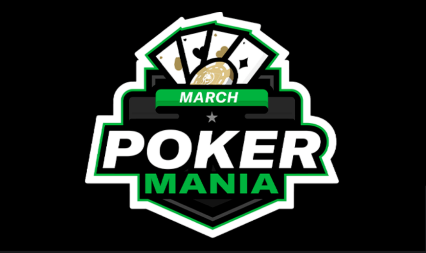 Promo image for BetMGM Poker USA's March Poker Mania Tournament, in which players can compete against Poker Pros Darren Elias, Andrew Neeme, & Matt Berkey headline $1 million-plus March Poker Mania on BetMGM Poker USA this month across NJ, MI, & PA skins.