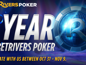 BetRivers Poker Marks One Year with 10 Days of Nonstop Anniversary Promotions