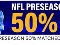 Get 50% Matched Bets for NFL Preseason at BetRivers Sports!