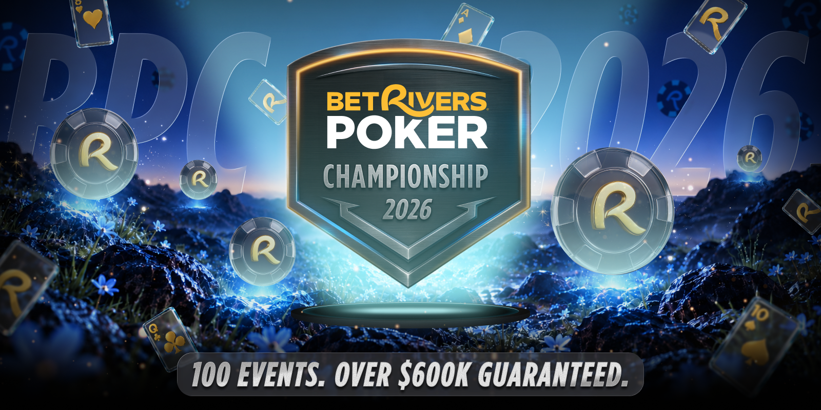 BetRivers Poker Championship Starts This Weekend - 100 Events and $400k in Guaranteed Prizes
