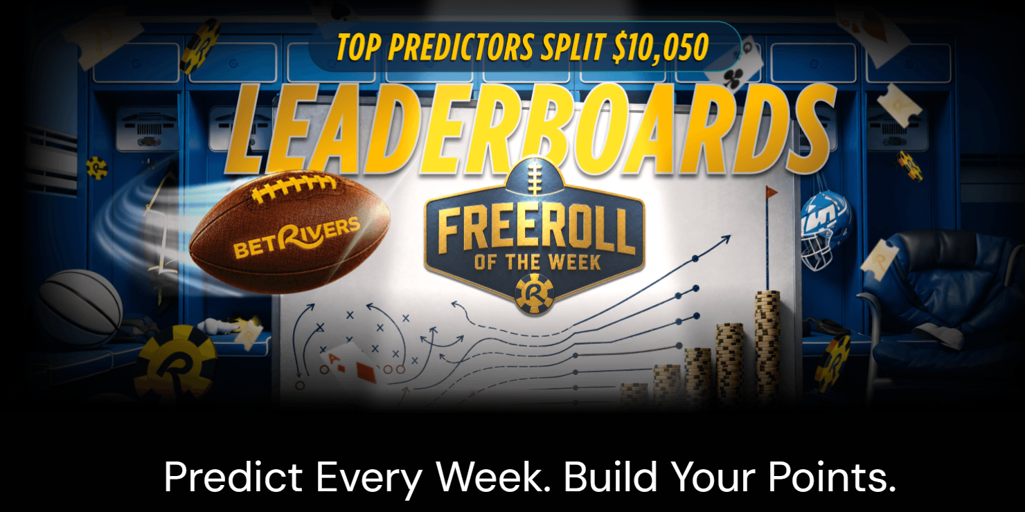 Win SNG Tickets + Freeroll Entries at BetRivers This Football Season