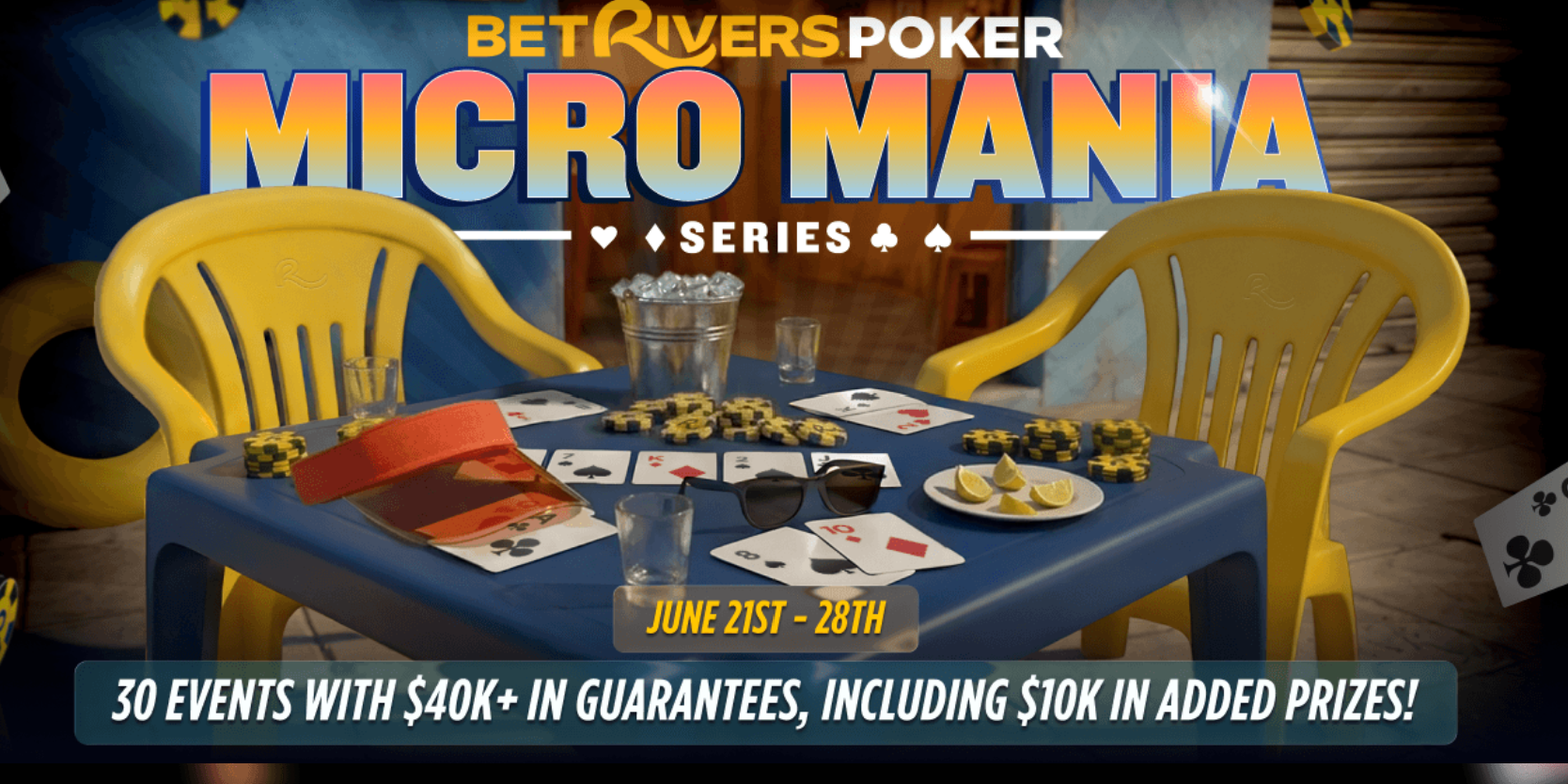 BetRivers Poker Targets Recreational Players With a Brand New Micro Mania Tournament Series