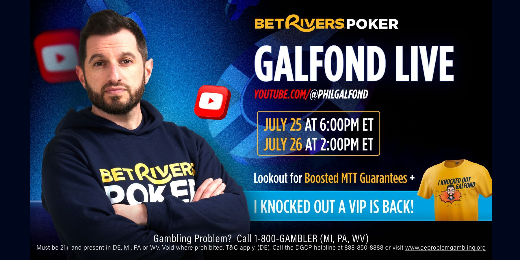 Phil Galfond Returns to Livestreaming as BetRivers Poker Boosts ...