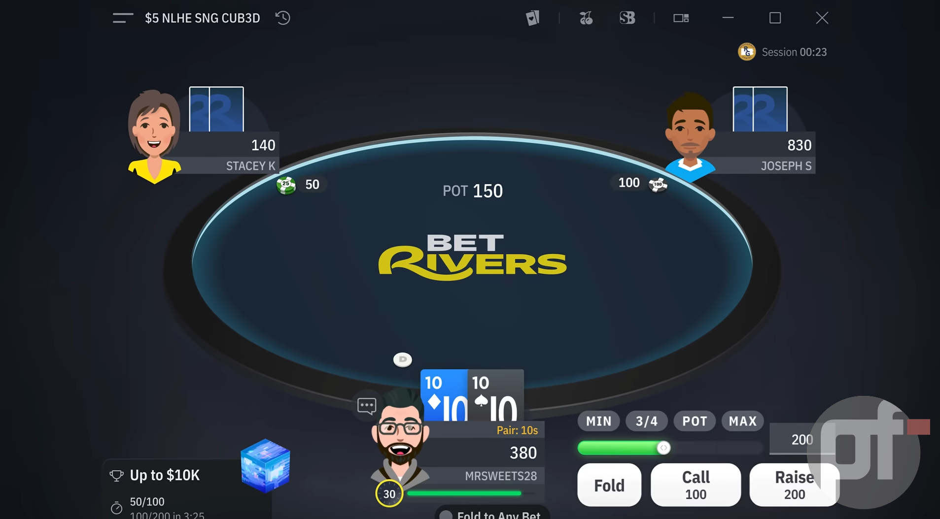 The First Glimpse of BetRivers Poker Revealed