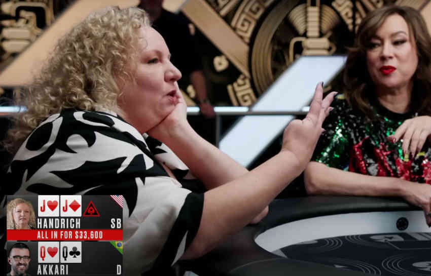End of the Road for Jordan Handrich on PokerStars The Big Game on Tour - Despite her best efforts, Jordan Handrich couldn’t make things happen on The Big Game on Tour, leading to an early exit for the first Loose Cannon of the new season. End of the Road for Jordan Handrich on PokerStars The Big Game on Tour