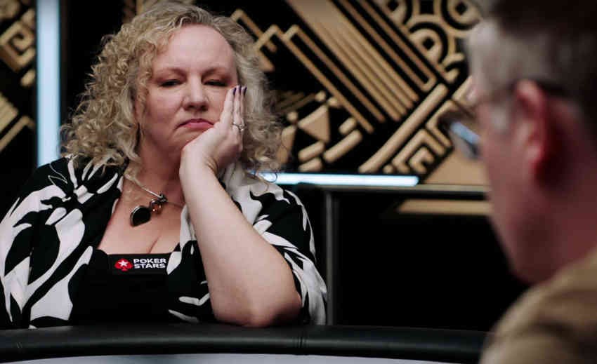 The Big Game on Tour Brings Bomb Pot Bonanza, Pique Won’t Be Pushed Around - The Loose Cannon got off to a good start, picking up a nice pot to bring her almost back to even, but things took a turn for the worse from that point on. The Big Game on Tour Brings Bomb Pot Bonanza, Pique Won’t Be Pushed Around