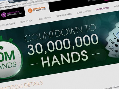 Borgata Announces 30 Million Hand Promotion