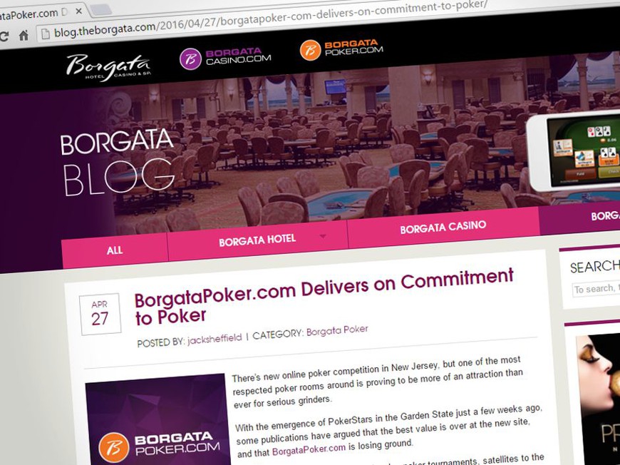 Borgata Poker Committed to New Jersey Online Poker