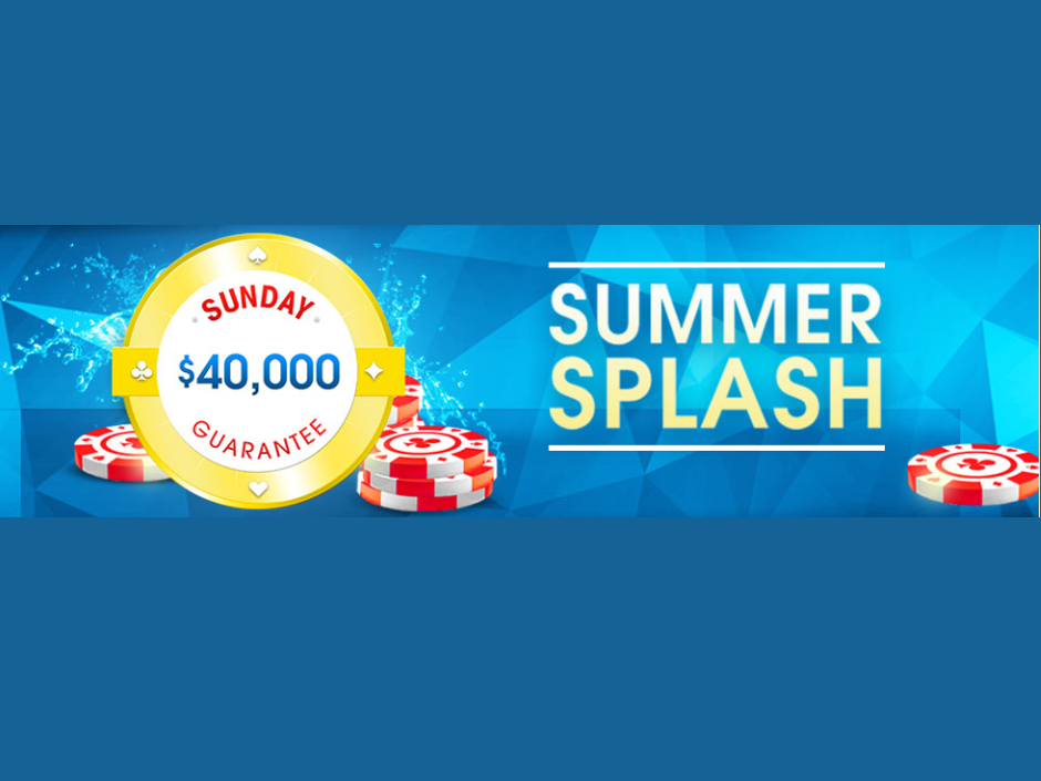 Summer Splash Offers Great Value for New Jersey Online Poker