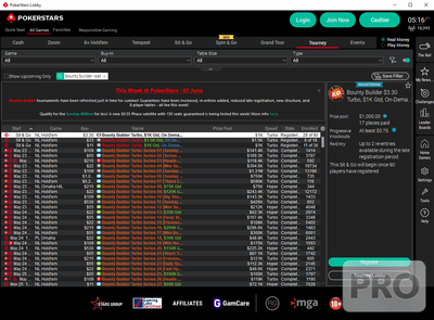 PokerStars Revamps Structures of its Daily Bounty Builder Tournaments