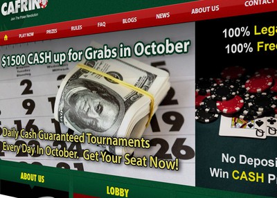 Investigation Launched into California Free-Play Online Poker Site Cafrino