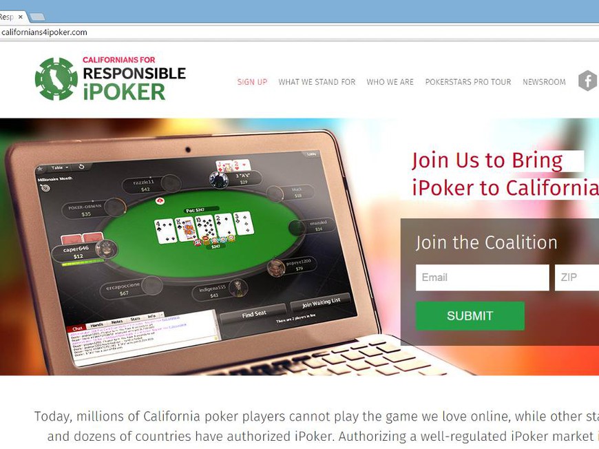 PokerStars California Coalition Launches Pro-Poker Regulation Initiative