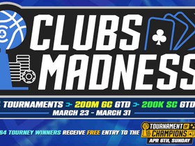Join the Clubs Madness Series at Clubs Poker Featuring 200,000 SC in Guarantees