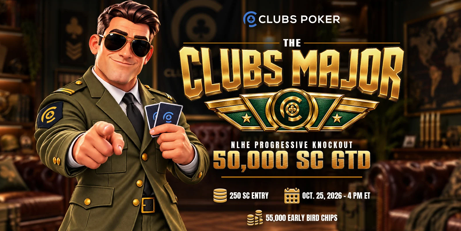 Clubs Poker Is Running The Clubs Major - Its Biggest Guaranteed Tournament Ever